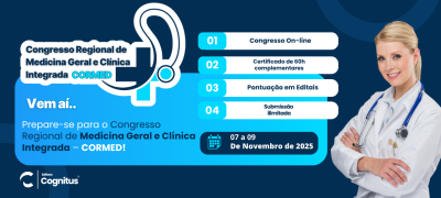 I Congresso Regional de Medicina Geral e Clínica Integrada (CORMED)